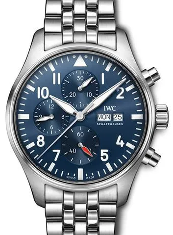 IWC Pilot IW3780-04 43mm Stainless steel Blue