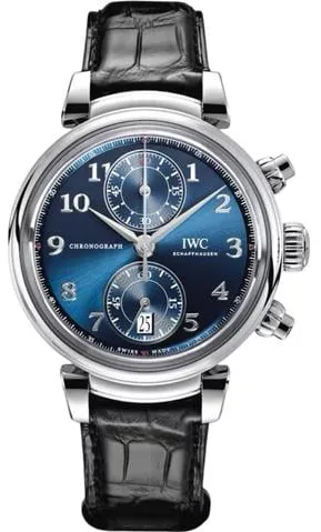 IWC Da Vinci IW393402 42mm Stainless steel Blue