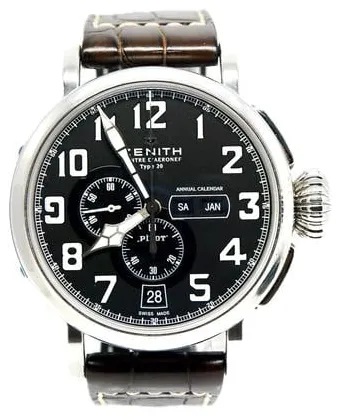 Zenith Pilot 03.2430.4054/21.C721 48mm Stainless steel Black