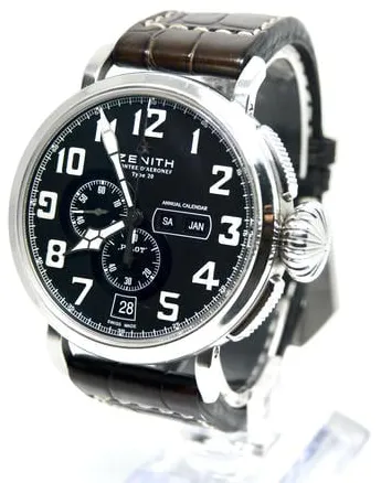 Zenith Pilot 03.2430.4054/21.C721 48mm Stainless steel Black 1