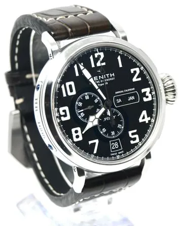 Zenith Pilot 03.2430.4054/21.C721 48mm Stainless steel Black 2