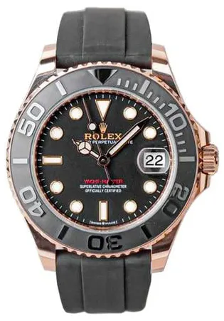 Rolex Yacht-Master 37 268655 37mm Rose gold Black