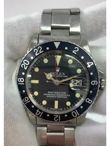 Rolex GMT-Master 1675 40mm Stainless steel Black