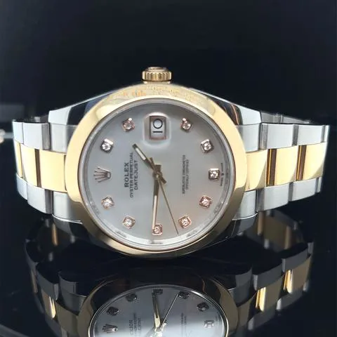 Rolex Datejust 41 126303 41mm Yellow gold and Stainless steel Mother-of-pearl