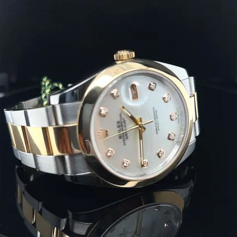 Rolex Datejust 41 126303 41mm Yellow gold and Stainless steel Mother-of-pearl 1