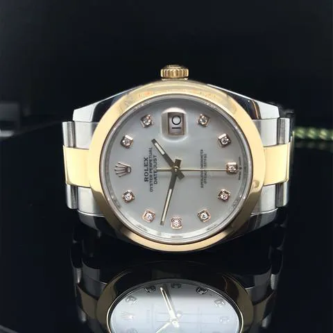 Rolex Datejust 41 126303 41mm Yellow gold and Stainless steel Mother-of-pearl 2