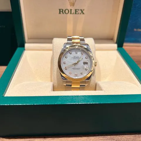 Rolex Datejust 41 126303 41mm Yellow gold and Stainless steel Mother-of-pearl 9