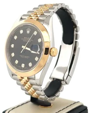 Rolex Datejust 41 126303 41mm Yellow gold Black 1