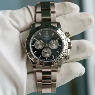 Rolex Daytona 126509-0001 White gold Black