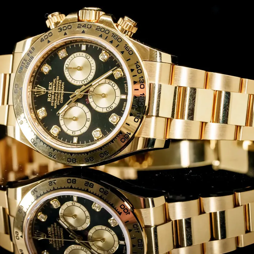 Rolex Daytona 126508-0003 40mm 18k yellow gold Black 1