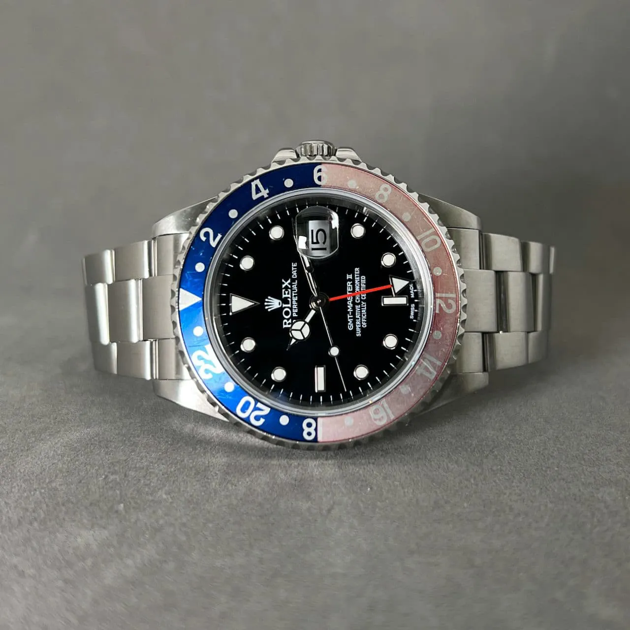 Rolex GMT-Master II 16710 40mm Stainless steel Black