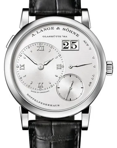 A. Lange & Söhne Lange 1 191.039 38.5mm White gold Silver