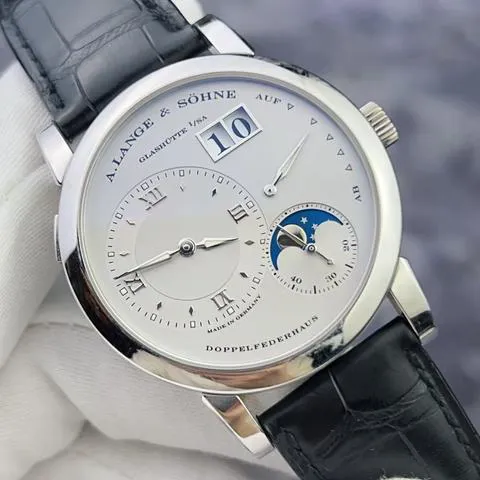 A. Lange & Söhne Lange 1 109.025 38.5mm Platinum Silver 1