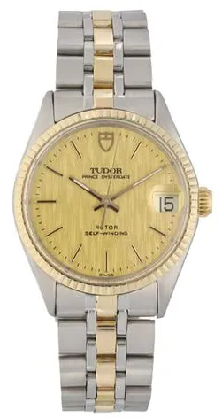 Tudor Prince Oysterdate 75403 32mm Champagne