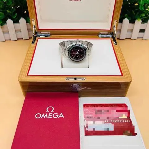 Omega Speedmaster Racing 326.30.40.50.11.001 40mm Stainless steel Red 6