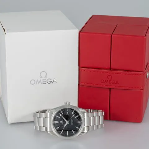 Omega Aqua Terra 2518.50.00 36mm Stainless steel Black 1