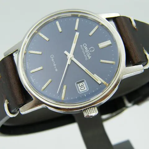 Omega Genève 166.0163 35mm Stainless steel Blue