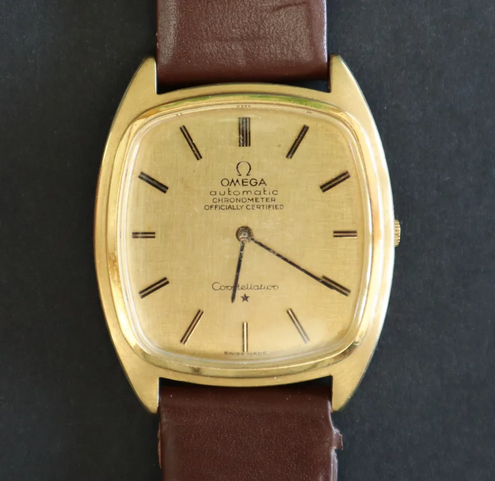 Omega Constellation 31mm 18k yellow gold 1