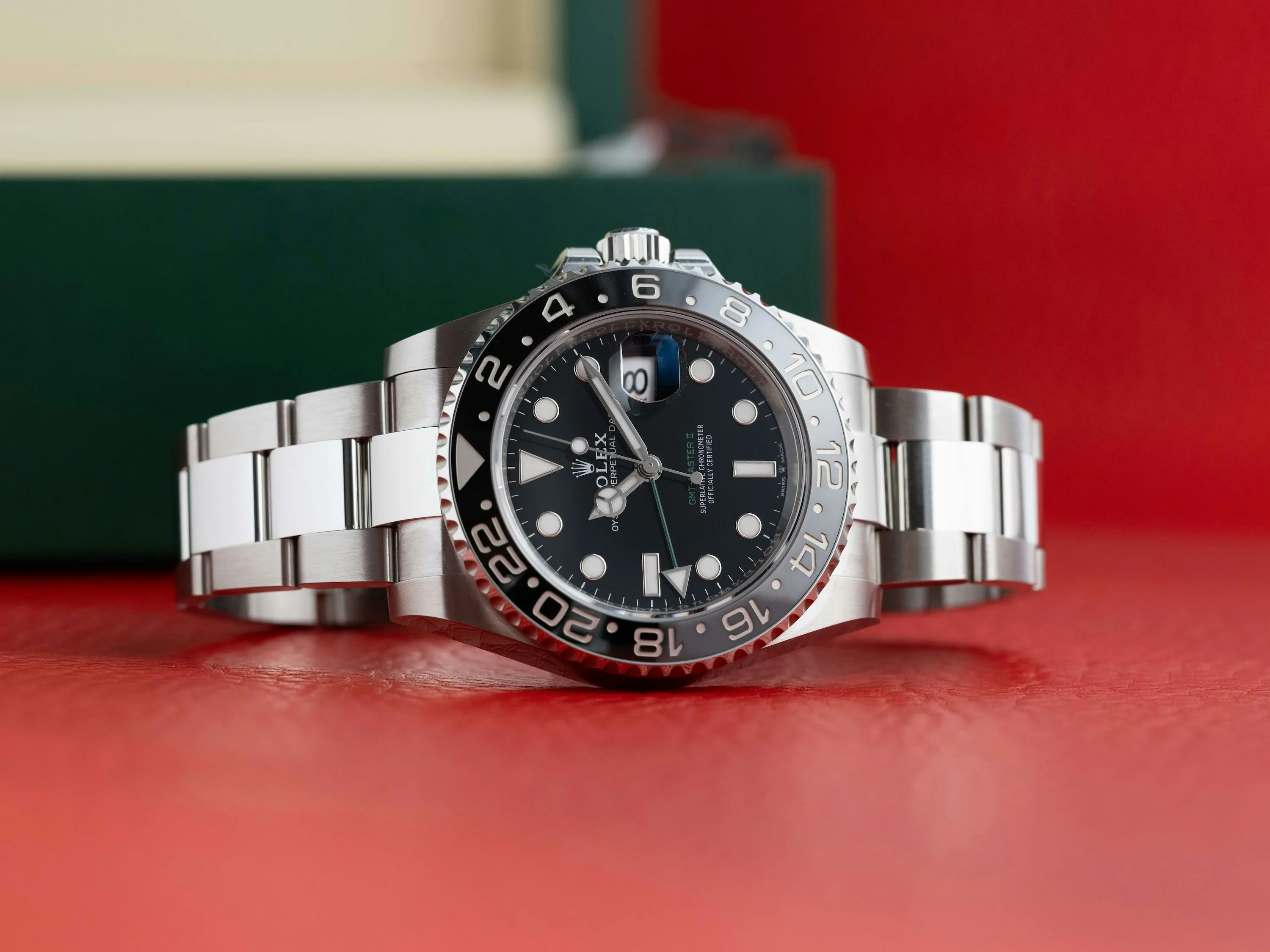 Rolex GMT-Master II 126710GRNR 40mm Stainless steel Black 1