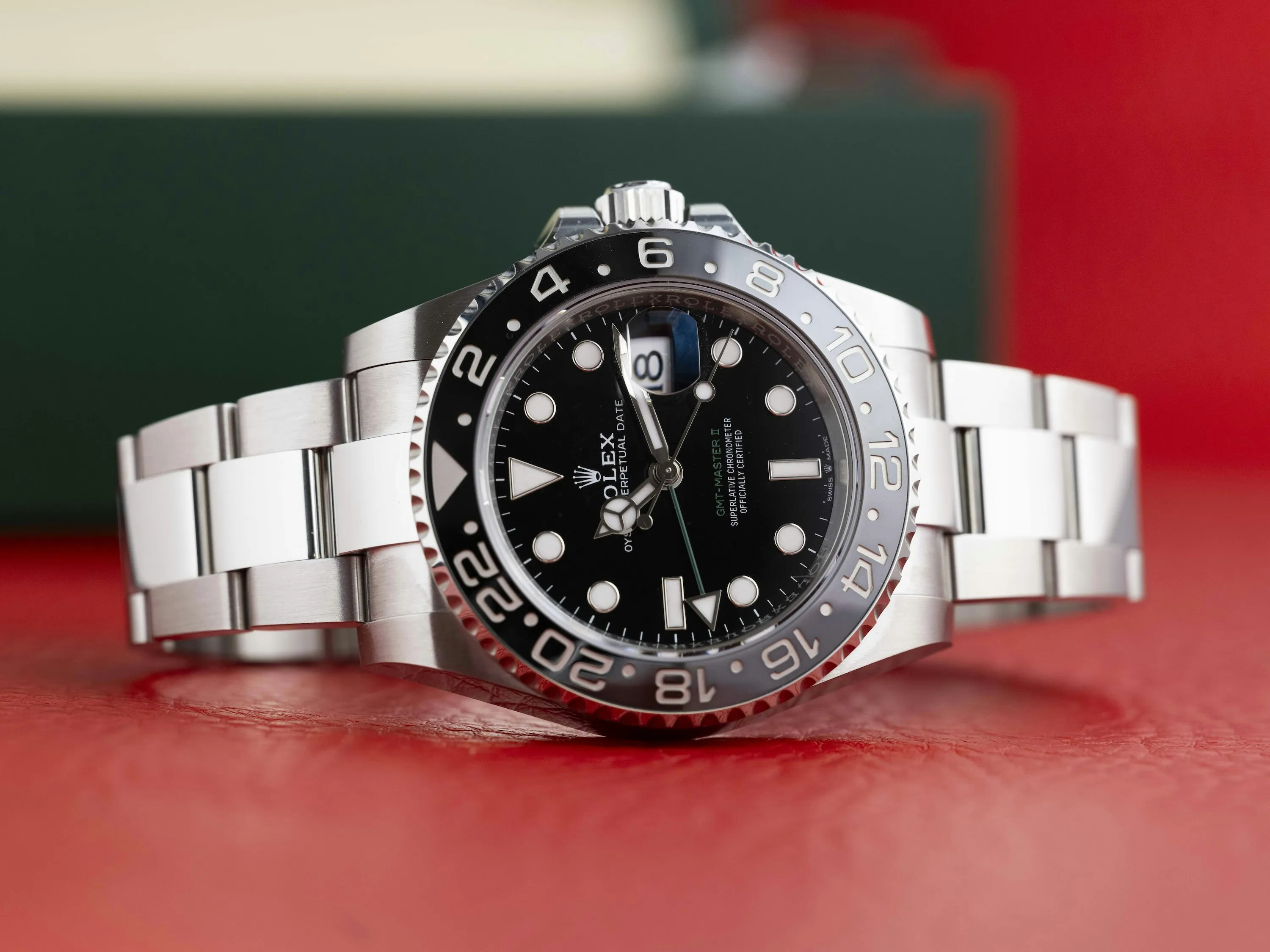 Rolex GMT-Master II 126710GRNR 40mm Stainless steel Black 2