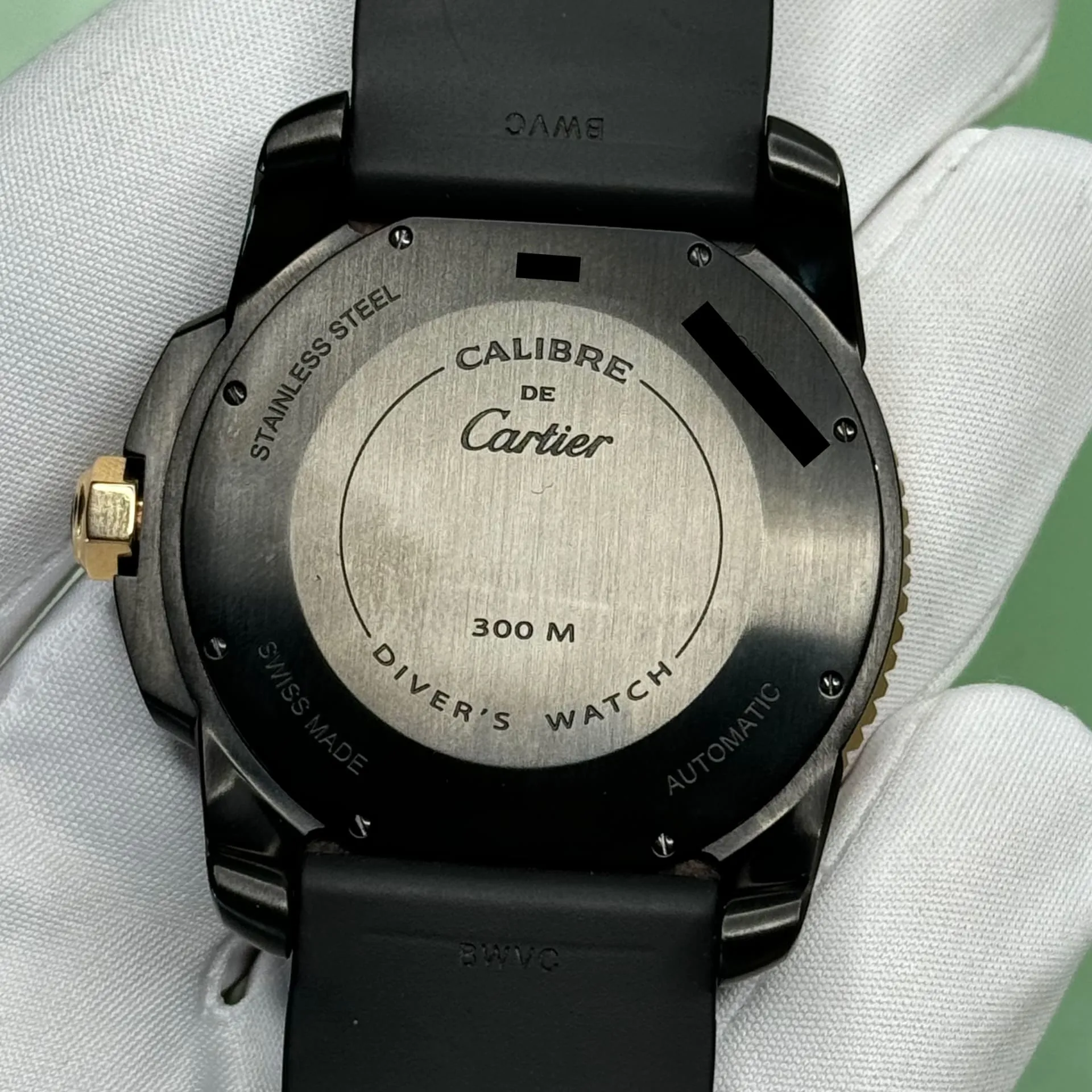 Cartier Calibre de Cartier W2CA0004 42mm Rose gold and DLC coated stainless steel Black 3