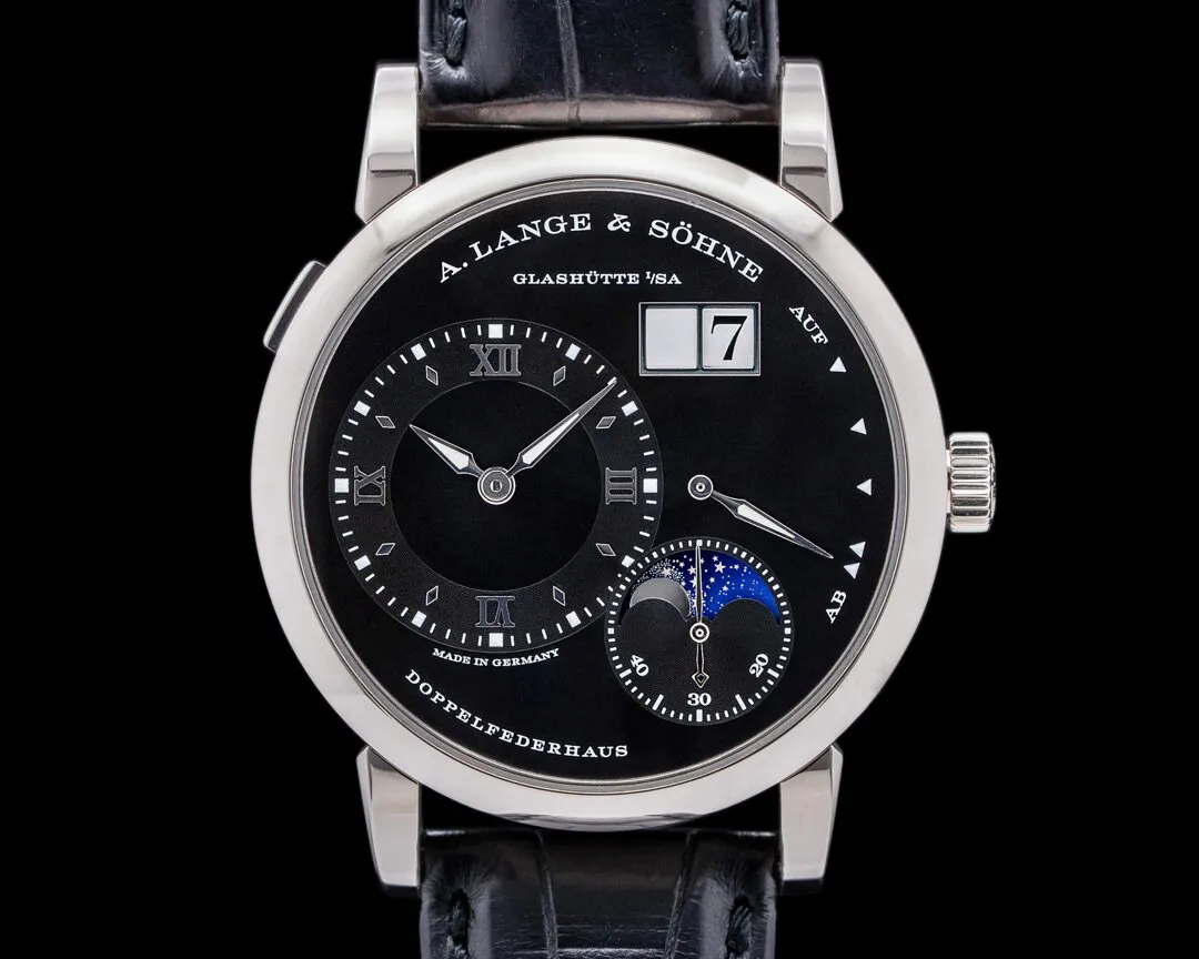 A. Lange & Söhne Lange 1 192.029 38.5mm White gold Black