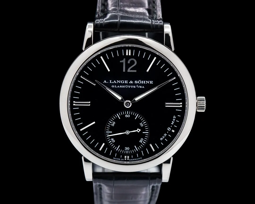 A. Lange & Söhne Langematik 301.027 37mm White gold Black