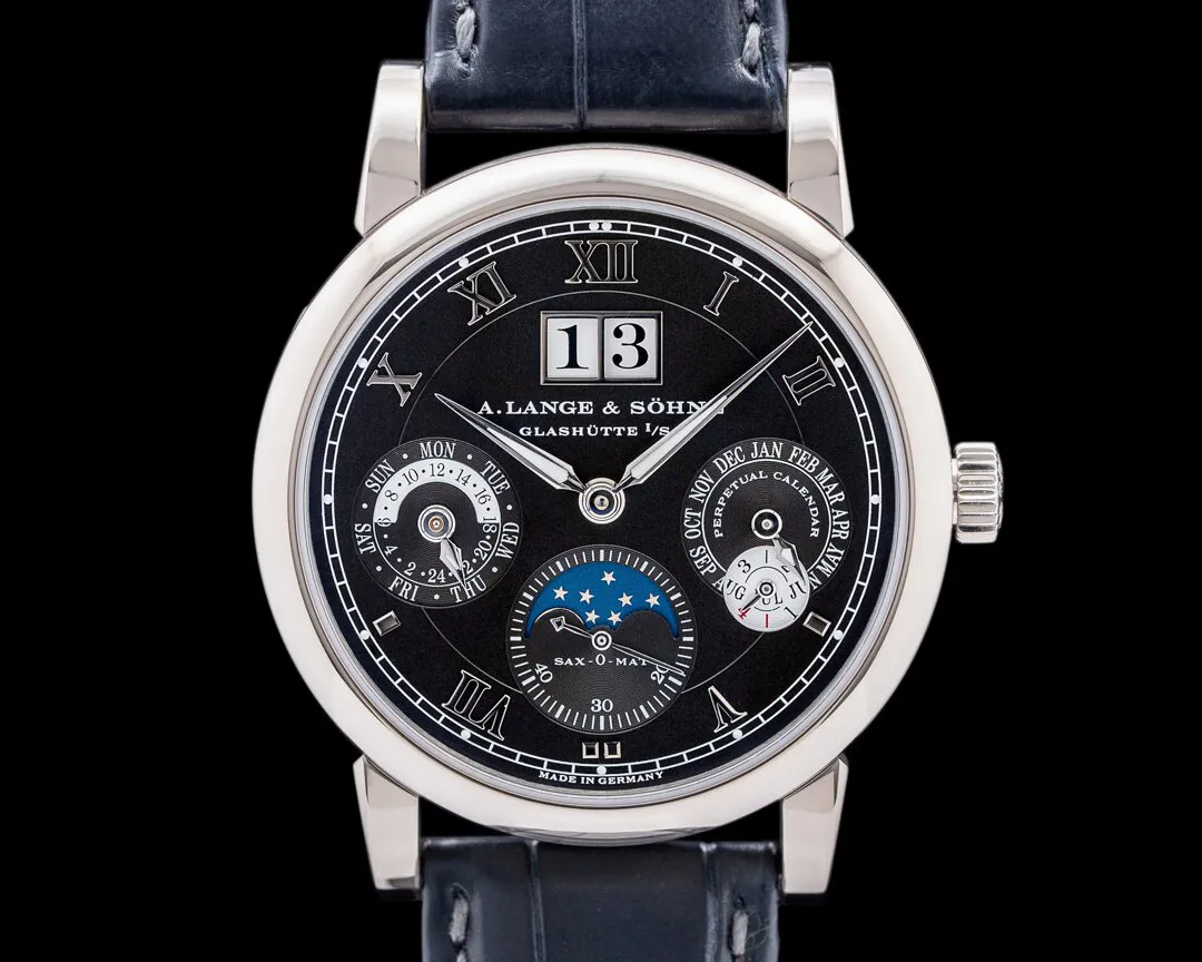 A. Lange & Söhne Langematik 310.026 38.5mm White gold Black