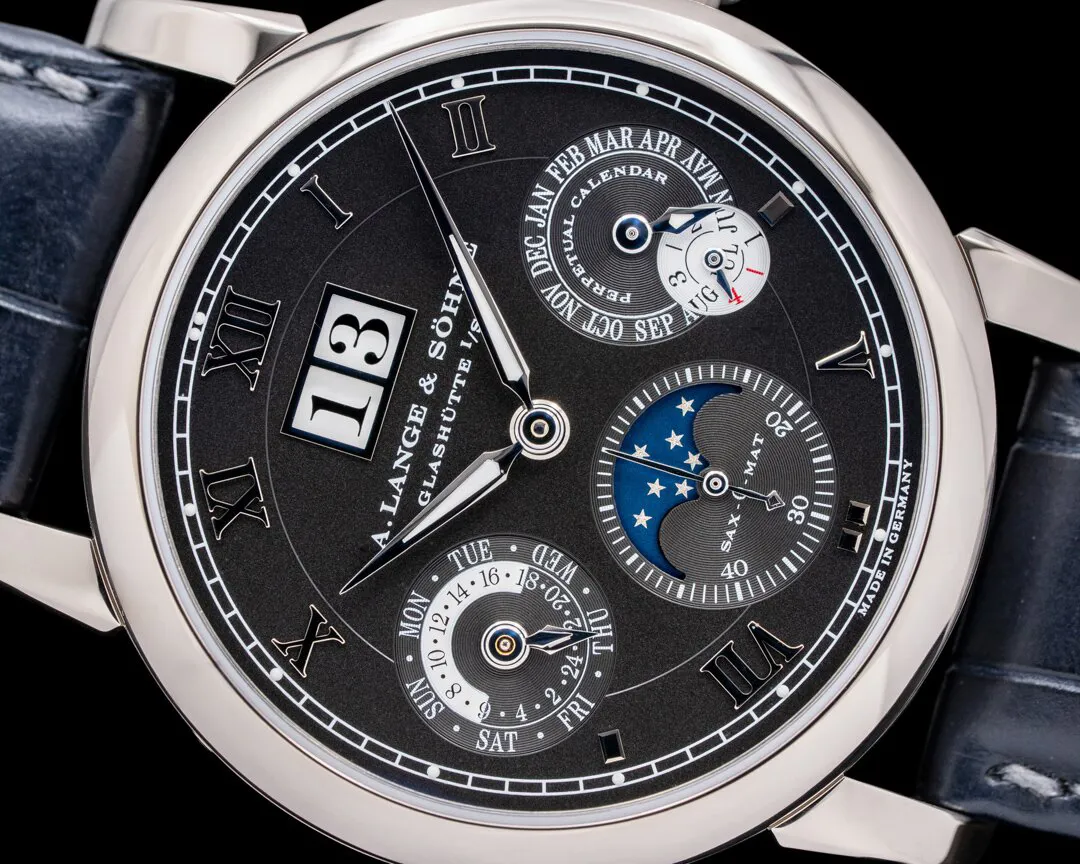 A. Lange & Söhne Langematik 310.026 38.5mm White gold Black 5