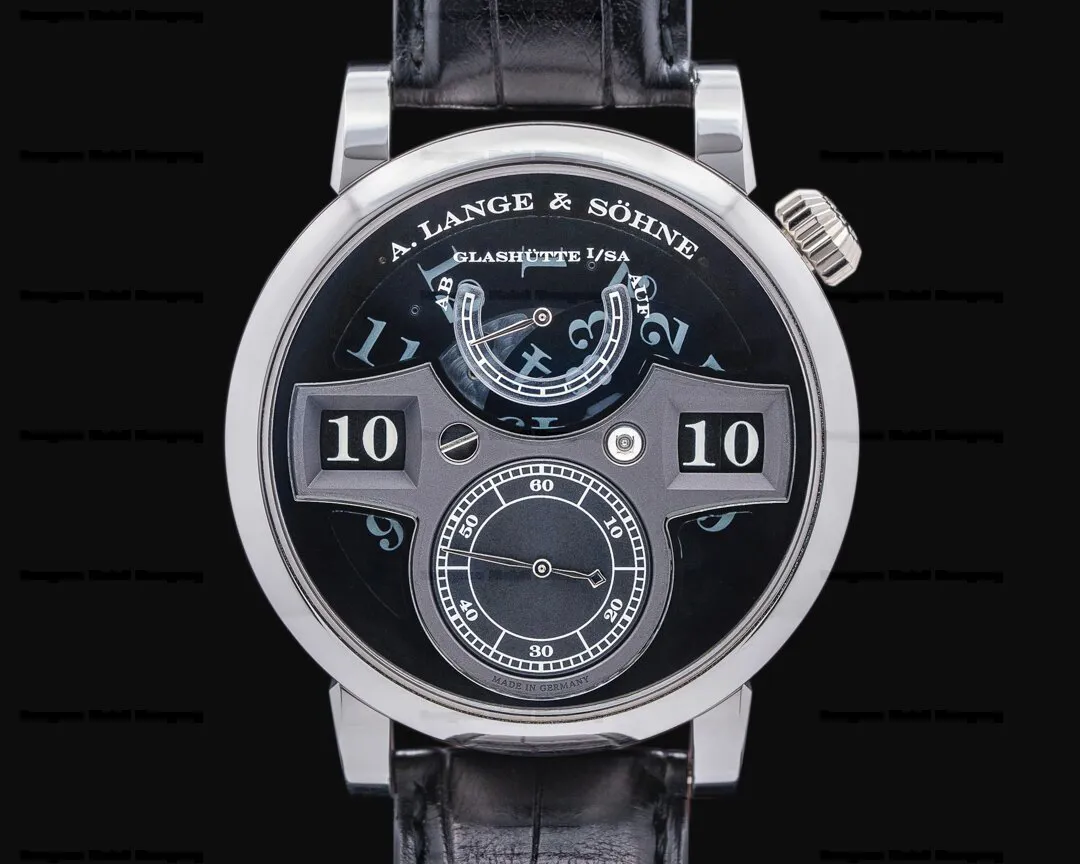 A. Lange & Söhne Zeitwerk 140.035 42mm Platinum Skeleton