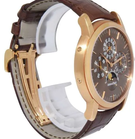 Audemars Piguet Jules Audemars 26390OR.OO.D093CR.01 41mm Rose gold Brown 5