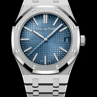 Audemars Piguet Royal Oak 15510BC.OO.1320BC.02 White gold Blue