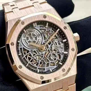 Audemars Piguet Royal Oak 16204OR.OO.1240OR.01 Rose gold Skeletonized