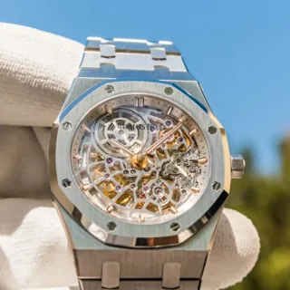 Audemars Piguet Royal Oak 16204ST.OO.1240ST.01 Stainless steel Skeletonized