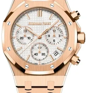 Audemars Piguet Royal Oak 26240OR.OO.1320OR.03 Rose gold Silver