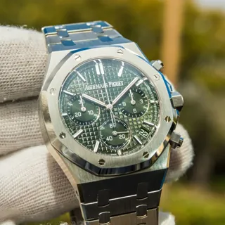 Audemars Piguet Royal Oak 26240ST.OO.1320ST.08 Stainless steel Green