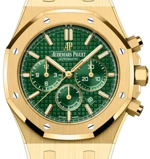 Audemars Piguet Royal Oak 26331BA.OO.1220BA.02 Yellow gold Green