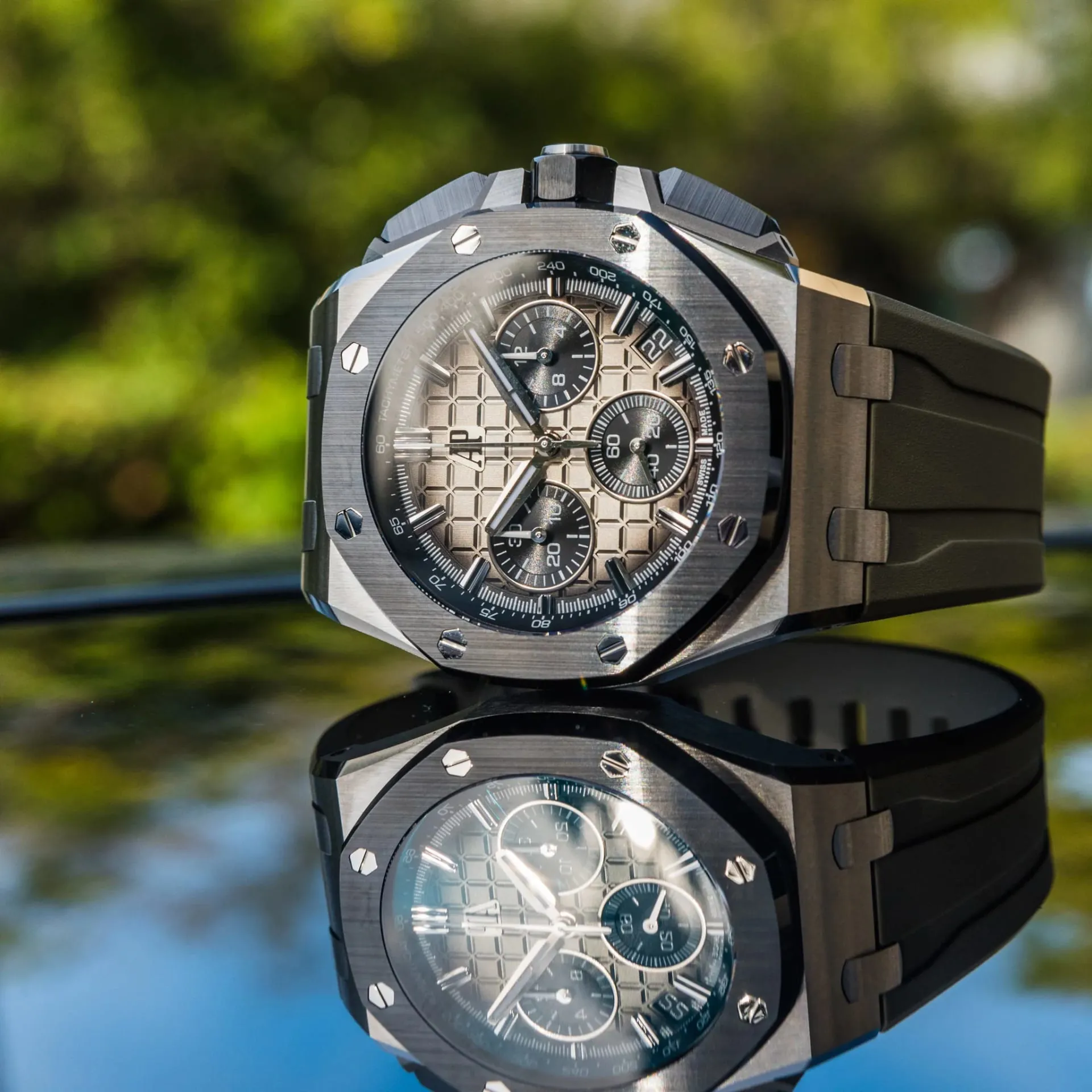 Audemars Piguet Royal Oak Offshore 26420SO.OO.A600CA.01 43mm Stainless steel Brown 2