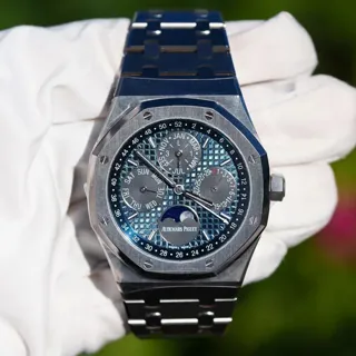 Audemars Piguet Royal Oak Perpetual Calendar 26574TI.OO.1220TI.01 Titanium Blue