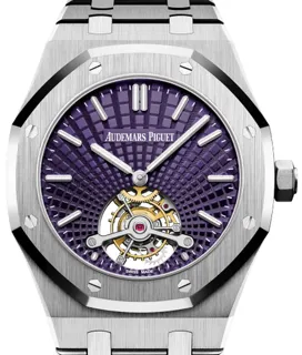 Audemars Piguet Royal Oak Tourbillon 26522ST.OO.1220ST.01 Stainless steel Purple