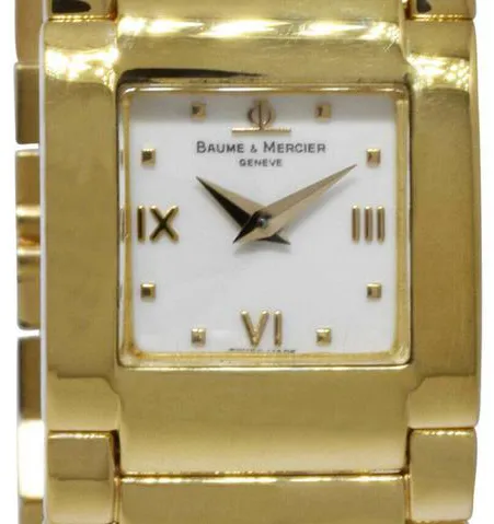 Baume & Mercier Catwalk MV045223 21mm Yellow gold White