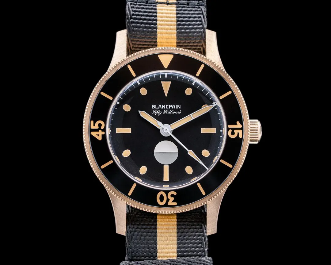 Blancpain Fifty Fathoms 5901 5630 NANA 41.5mm Bronze and Rose gold Black