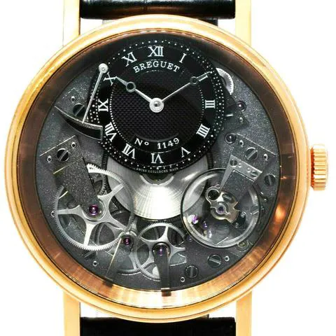 Breguet Tradition 7057 40mm Rose gold Silver