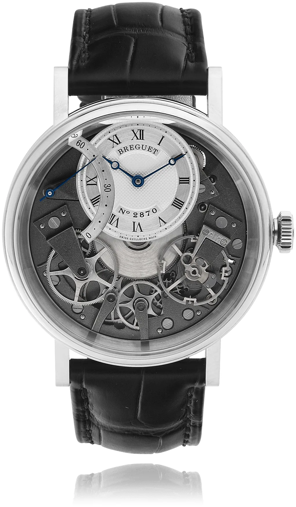 Breguet Tradition 7097BB/G1/9WU 40mm White gold Silver