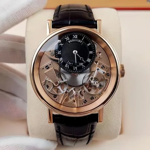 Breguet Tradition 7057br/g9/9w6 40mm Rose gold Black and Gray