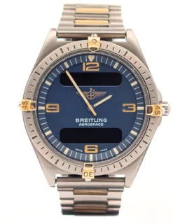 Breitling Aerospace Yellow gold Blue