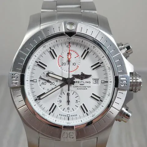 Breitling Avenger A133751A1A1A1 48mm Stainless steel White