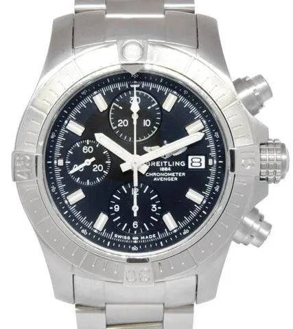 Breitling Avenger A13385 43mm Stainless steel Black