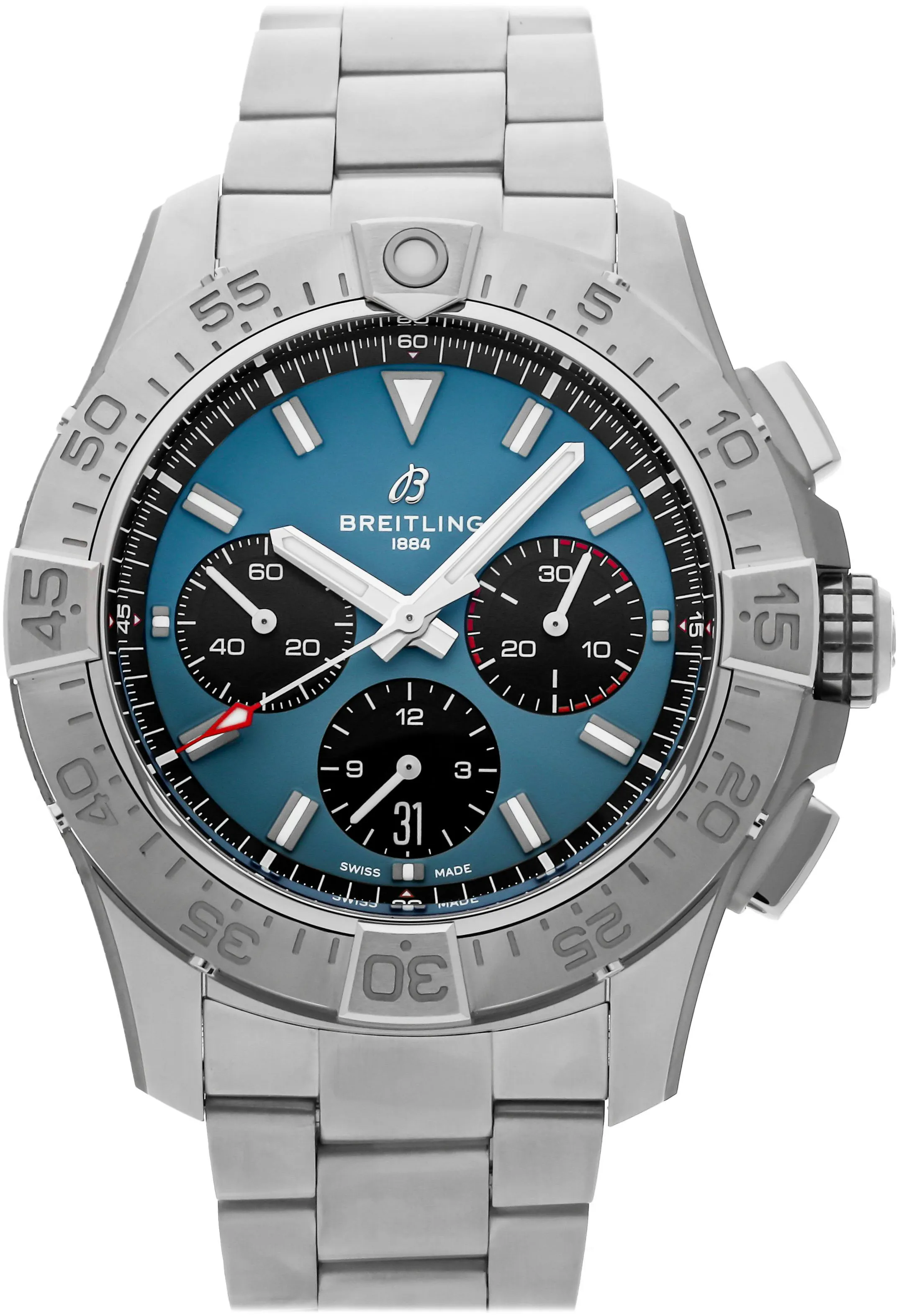 Breitling Avenger AB0147101C1A1 44mm Stainless steel Blue