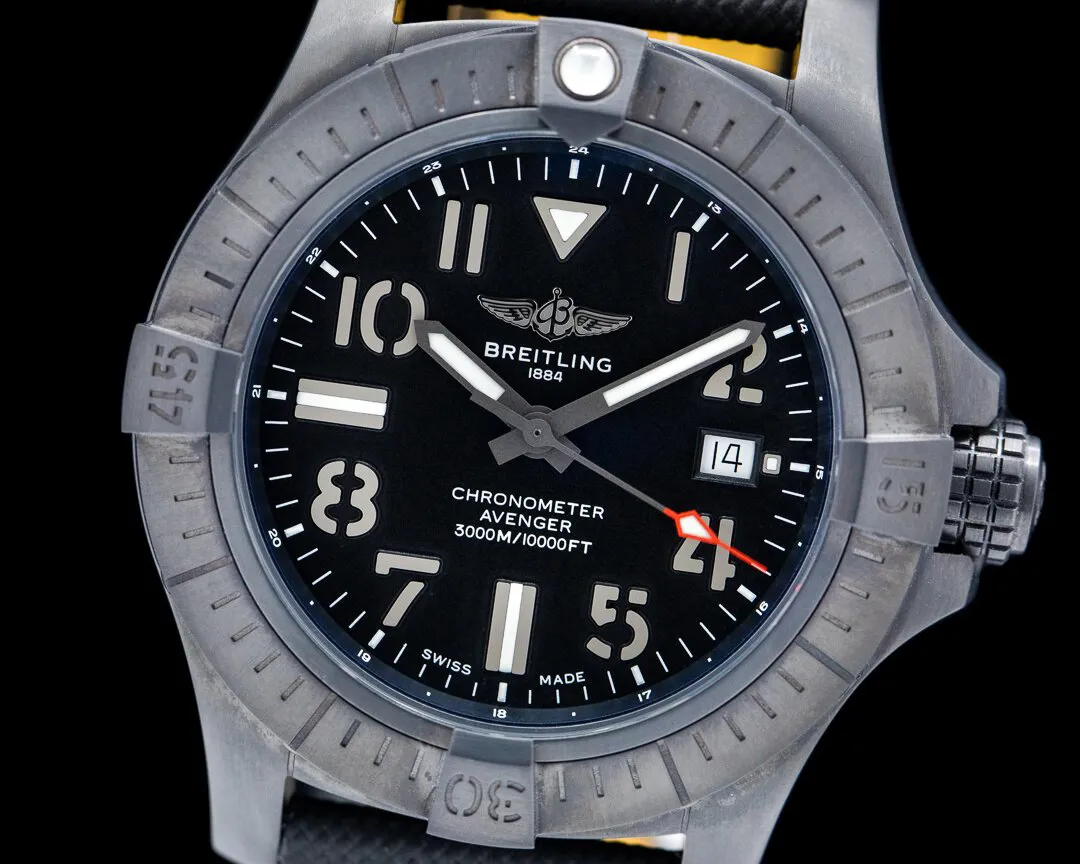 Breitling Avenger V17319 45mm Titanium Black 1